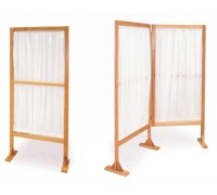 Ширма односекционная / двухсекционная /трехсекционная на деревянном каркасе (бук) 